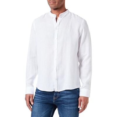 20504334 CASUAL FRIDAY Koszulka męska Anton LS CC Linen Shirt koszula, 110601/Bright White, XXL, 110601 / Bright White, XXL 20504334 CASUAL FRIDAY Koszulka męska Anton LS CC Linen Shirt koszula, 110601/Bright White, XXL, 110601 / Bright White, XXL