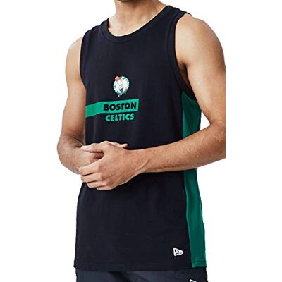 12195408 New Era Nba Block Wordmark Tank Boscel bluza czarna, Xss 12195408 New Era Nba Block Wordmark Tank Boscel bluza czarna, Xss