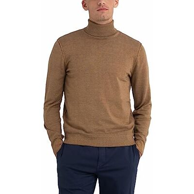 UK8519.000.G21901 Replay Sweter męski, 989 brązowy, XS UK8519.000.G21901 Replay Sweter męski, 989 brązowy, XS