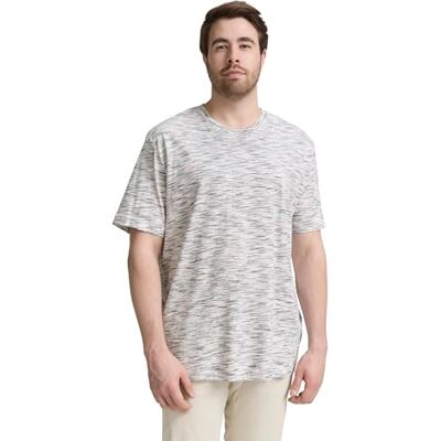 1048188 TOM TAILOR Plussize T-shirt męski, 38094 różowo-różowy, wielokolorowy wtrysk, 4XL Duże rozmiary 1048188 TOM TAILOR Plussize T-shirt męski, 38094 różowo-różowy, wielokolorowy wtrysk, 4XL Duże rozmiary