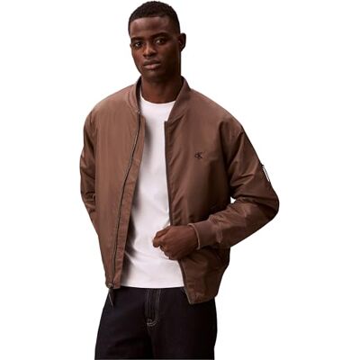 LV04RC526G Calvin Klein Męskie dżinsy Hero Bomber Jackets, brązowe, XS LV04RC526G Calvin Klein Męskie dżinsy Hero Bomber Jackets, brązowe, XS