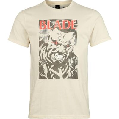 FBMTS782NATXXL Marvel Męski T-shirt Blade Stare, naturalny, XXL FBMTS782NATXXL Marvel Męski T-shirt Blade Stare, naturalny, XXL