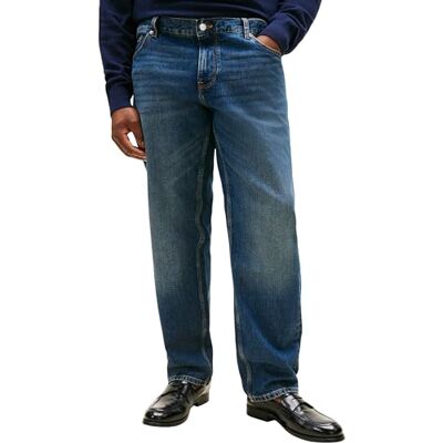 MW0MW42052 Tommy Hilfiger Męskie dżinsy BT-RLXD Madison STR Kells Blue-B Inne dżinsy, Denim, 40W/36L, Denim (niebieski Kells), 40W / 36L MW0MW42052 Tommy Hilfiger Męskie dżinsy BT-RLXD Madison STR Kells Blue-B Inne dżinsy, Denim, 40W/36L, Denim (niebieski Kells), 40W / 36L