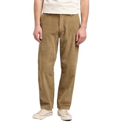 L73T Lee Dżinsy męskie, luźne, robocze, chino, luźny krój, proste nogawki, khaki (Dark Khaki), 31W / 32L L73T Lee Dżinsy męskie, luźne, robocze, chino, luźny krój, proste nogawki, khaki (Dark Khaki), 31W / 32L