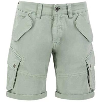 116210-680 Alpha Industries Krótkie spodenki bojowe dla mężczyzn Dusty Green 116210-680 Alpha Industries Krótkie spodenki bojowe dla mężczyzn Dusty Green