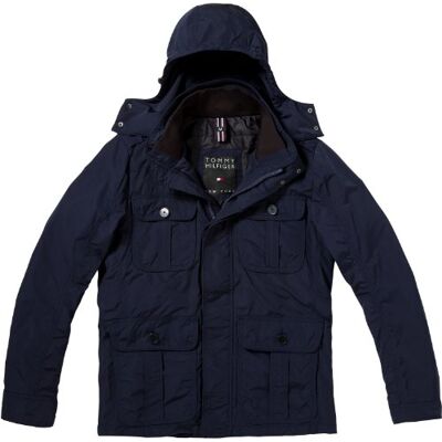 887815978 Tommy Hilfiger Kurtka męska PF Adrian AF/ , Niebieski (403 Midnight), 52 887815978 Tommy Hilfiger Kurtka męska PF Adrian AF/ , Niebieski (403 Midnight), 52