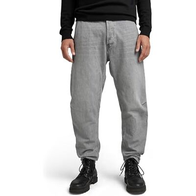 D19928-D109-D126 G-STAR RAW Grip 3d Relaxed Tapered Spodnie Dżins Mężczyźni, szary (Faded Grey Limestone D109-d126), 31W/34L D19928-D109-D126 G-STAR RAW Grip 3d Relaxed Tapered Spodnie Dżins Mężczyźni, szary (Faded Grey Limestone D109-d126), 31W/34L