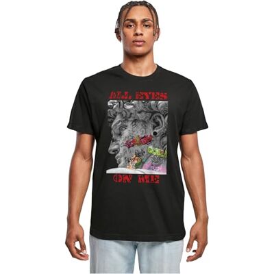 MT3754-00007-0042 Mister Tee All Eyes Face Statue Tee, czarny, L MT3754-00007-0042 Mister Tee All Eyes Face Statue Tee, czarny, L