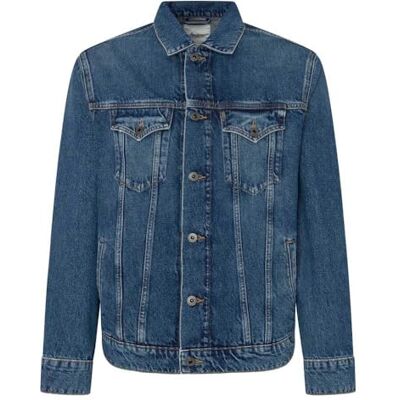 PM402715HW3 Pepe Jeans Kurtka dżinsowa męska, Niebieski (denim-HW3), XS PM402715HW3 Pepe Jeans Kurtka dżinsowa męska, Niebieski (denim-HW3), XS