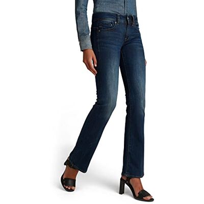 D01896-6553-89 G-STAR RAW męskie dżinsy Faeroes Straight Tapered, niebieskie (medium aged D11399-8595-071), 30 W / 30 L, Niebieski (Dk Aged ), 32W / 30L D01896-6553-89 G-STAR RAW męskie dżinsy Faeroes Straight Tapered, niebieskie (medium aged D11399-8595-071), 30 W / 30 L, Niebieski (Dk Aged ), 32W / 30L