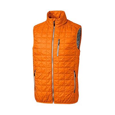 MCO00019SAS-898-XXLarge Cutter & Buck Męska kamizelka przeciwdeszczowa Primaloft Down Alternative Rainier, Satsuma, XXL MCO00019SAS-898-XXLarge Cutter & Buck Męska kamizelka przeciwdeszczowa Primaloft Down Alternative Rainier, Satsuma, XXL