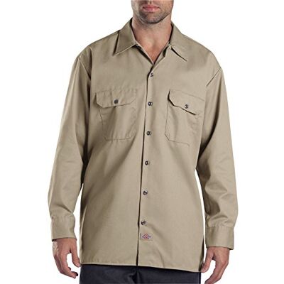 574DS Dickies Męskie spodnie robocze, proste, D/kolana, khaki, S, kaki, S, beżowy (khaki), S 574DS Dickies Męskie spodnie robocze, proste, D/kolana, khaki, S, kaki, S, beżowy (khaki), S