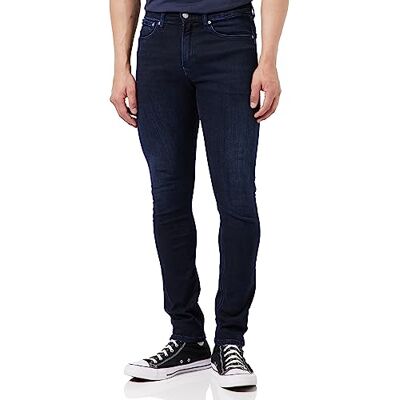 J30J323695 Calvin Klein Jeans Spodnie męskie, Denim (ciemny dżins), 28W / 30L J30J323695 Calvin Klein Jeans Spodnie męskie, Denim (ciemny dżins), 28W / 30L
