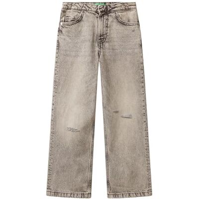 4R76CE03V United Colors of Benetton spodnie, Czarna, 130 4R76CE03V United Colors of Benetton spodnie, Czarna, 130