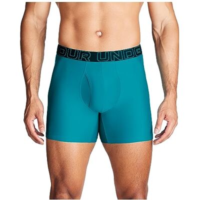 UUSHJ043-474 Under Armour Tech Męskie bokserki, nogawka 15 cm, wielopak, 5XL UUSHJ043-474 Under Armour Tech Męskie bokserki, nogawka 15 cm, wielopak, 5XL