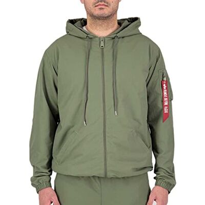 108128-01-L ALPHA INDUSTRIES Expedition Windbreaker Koszulka męska, 01-sage-green, L 108128-01-L ALPHA INDUSTRIES Expedition Windbreaker Koszulka męska, 01-sage-green, L