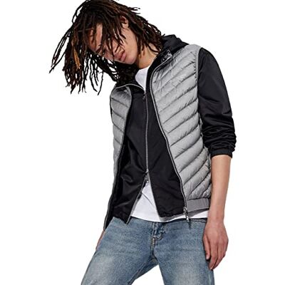 8NZQ52ZNW3Z0902L Armani Exchange Kamizelka męska, Szary (zielony/granatowy), L 8NZQ52ZNW3Z0902L Armani Exchange Kamizelka męska, Szary (zielony/granatowy), L