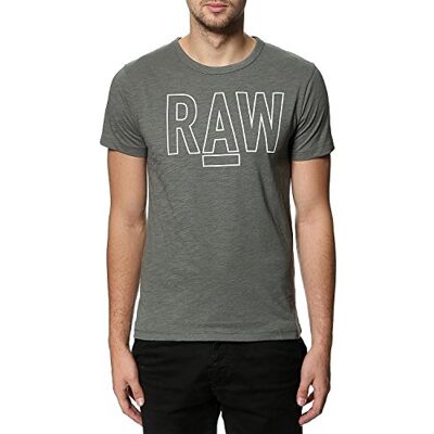 84074D-4834-1260 g-star t-shirt męski, brązowy (Raw Grey 1260), XS 84074D-4834-1260 g-star t-shirt męski, brązowy (Raw Grey 1260), XS