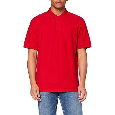 3PMRD42-RED Millfield koszulka polo dla mężczyzn, Rot Rot, 40 3PMRD42-RED Millfield koszulka polo dla mężczyzn, Rot Rot, 40