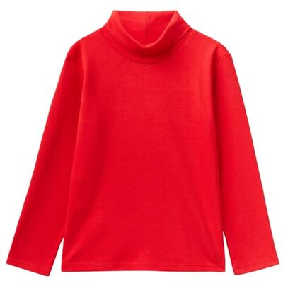 3AOUG2008 United Colors of Benetton T-Shirt M/L, Czerwony 015 3AOUG2008 United Colors of Benetton T-Shirt M/L, Czerwony 015