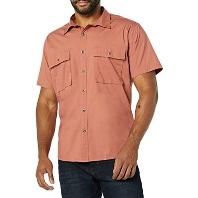 GTM40012SS22-BLU956-X-Large Amazon Essentials Męska koszulka z krótkim rękawem i dwoma kieszeniami (wcześniej Goodthreads), gliniana, XL GTM40012SS22-BLU956-X-Large Amazon Essentials Męska koszulka z krótkim rękawem i dwoma kieszeniami (wcześniej Goodthreads), gliniana, XL