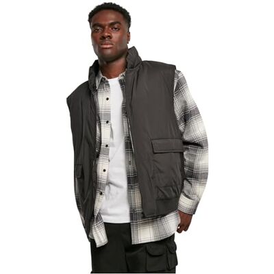 TB5903 Urban Classics Kamizelka damska Clean Puffer, Czarny, XXL TB5903 Urban Classics Kamizelka damska Clean Puffer, Czarny, XXL