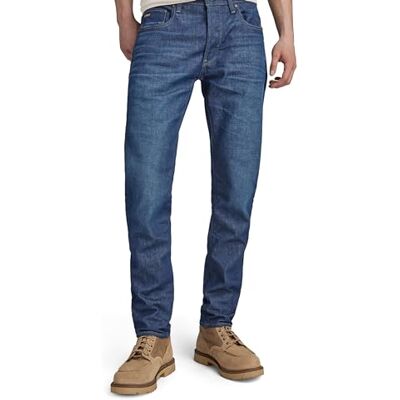 51001-D503-G110 G-STAR RAW 3301 Slim Dżins Mężczyźni, Niebieski (Worn in Blue Mine ), 30W / 34L 51001-D503-G110 G-STAR RAW 3301 Slim Dżins Mężczyźni, Niebieski (Worn in Blue Mine ), 30W / 34L