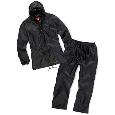 Scruffs T54559 2-częściowy czarny wodoodporny garnitur L Scruffs T54559 2-częściowy czarny wodoodporny garnitur L