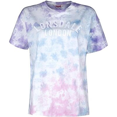 117259_9998_M Lonsdale Women's KILDONAN T-Shirt, wielokolorowy/bia?y, M 117259_9998_M Lonsdale Women's KILDONAN T-Shirt, wielokolorowy/bia?y, M