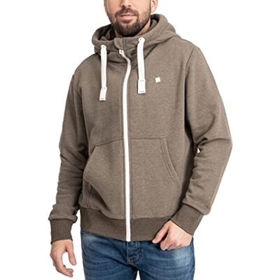 DEPROC ACTIVE FinnCMYK II MEN Brązowa Sweter z Kapturem - Sweter DEPROC ACTIVE FinnCMYK II MEN Brązowa Sweter z Kapturem - Sweter