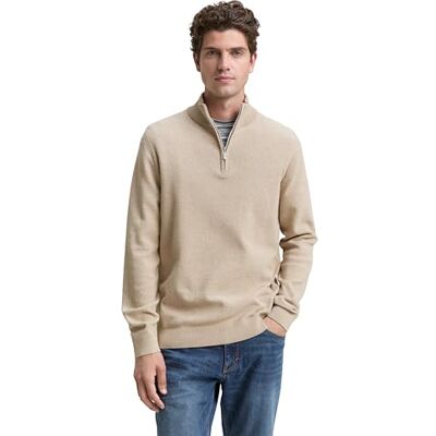 1048014 TOM TAILOR Sweter, 38774-Twotone złamany beż, 3XL męski, 38774 Twotone złamany beżowy, 3XL 1048014 TOM TAILOR Sweter, 38774-Twotone złamany beż, 3XL męski, 38774 Twotone złamany beżowy, 3XL