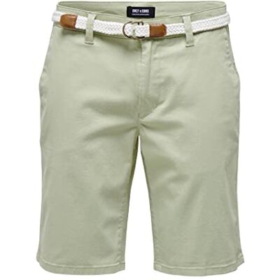 22016557 ONLY & SONS Szorty męskie, Swamp, XS 22016557 ONLY & SONS Szorty męskie, Swamp, XS