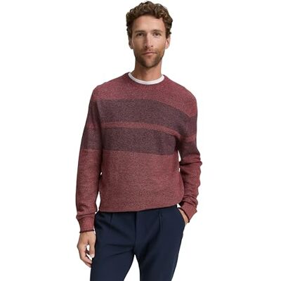 1047999 TOM TAILOR Męski Sweter Sweter, 38801-Czerwony Granatowy Off White Design, 3XL, 38801 Czerwony Granatowy Off White Design, 3XL 1047999 TOM TAILOR Męski Sweter Sweter, 38801-Czerwony Granatowy Off White Design, 3XL, 38801 Czerwony Granatowy Off White Design, 3XL