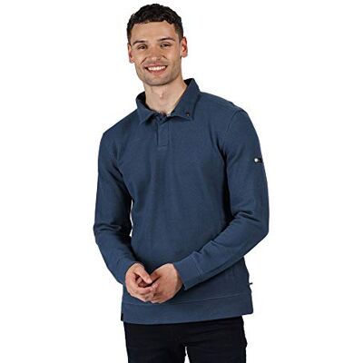 RMA408 Regatta Męski polar z zapięciem na zatrzask, ciemny denim, XL RMA408 Regatta Męski polar z zapięciem na zatrzask, ciemny denim, XL