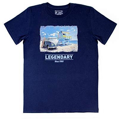 BUTS10M BRISA Vw T-shirt męski, Beach/niebieski, M BUTS10M BRISA Vw T-shirt męski, Beach/niebieski, M