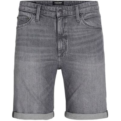 12280912-4804725 JACK & JONES Męskie szorty Jjirick Jjievan Am 409, szary denim, M 12280912-4804725 JACK & JONES Męskie szorty Jjirick Jjievan Am 409, szary denim, M