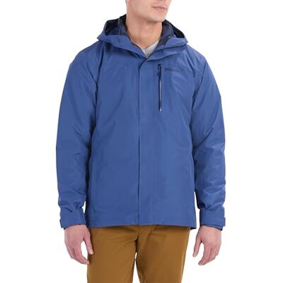 M15974-23091-XXL Marmot Meżczyzni Ramble Component Jacket, Wodoodporna Kurtka, Lekka Kurtka Przeciwdeszczowa 3 w 1 z Kapturem, Oddychająca Wiatrówka do Biegania i Turystyki Pieszej, Twilight Blue, XXL M15974-23091-XXL Marmot Meżczyzni Ramble Component Jacket, Wodoodporna Kurtka, Lekka Kurtka Przeciwdeszczowa 3 w 1 z Kapturem, Oddychająca Wiatrówka do Biegania i Turystyki Pieszej, Twilight Blue, XXL