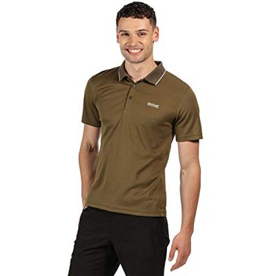 RMT221 3C450 Regatta Męskie Maverick V' szybkoschnące aktywne t-shirty/polo/kamizelki zielony kamuflaż, rozmiar S RMT221 3C450 Regatta Męskie Maverick V' szybkoschnące aktywne t-shirty/polo/kamizelki zielony kamuflaż, rozmiar S