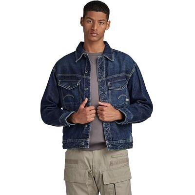 D23593 G-STAR RAW Dakota kurtka męska, Niebieski (worn in himalayan blue -D317-G122), L D23593 G-STAR RAW Dakota kurtka męska, Niebieski (worn in himalayan blue -D317-G122), L