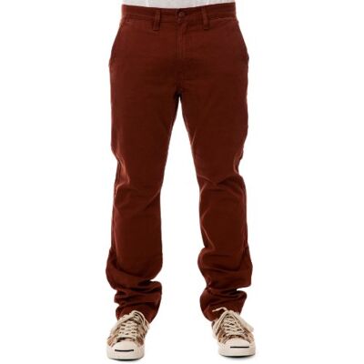 VN-0O6T96L Vans Spodnie Excerpt, Męskie, Czerwony (Brick Maroon), 29 VN-0O6T96L Vans Spodnie Excerpt, Męskie, Czerwony (Brick Maroon), 29