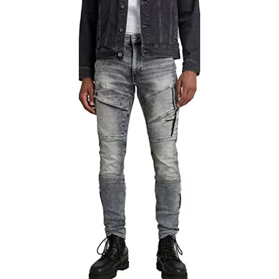 D16129-A634-C274-30W x 30L G-Star Raw Mężczyźni Airblaze 3D Skinny Fit Dżinsy, Wygasła Pieczęć Szara, 30W / 30L D16129-A634-C274-30W x 30L G-Star Raw Mężczyźni Airblaze 3D Skinny Fit Dżinsy, Wygasła Pieczęć Szara, 30W / 30L