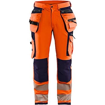 148815138953D96 Blakläder Multinorm spodnie robocze, granatowe/pomarańczowe, rozmiar D96 148815138953D96 Blakläder Multinorm spodnie robocze, granatowe/pomarańczowe, rozmiar D96