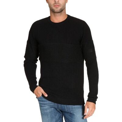 KMR091_C99-54 ck Calvin Klein sweter wełniany z wkładką moherową KMR091_C99-54 ck Calvin Klein sweter wełniany z wkładką moherową