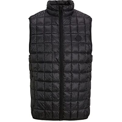 12228931 Jack & Jones Lekka kamizelka męska Jprccfrost, Czarny, L 12228931 Jack & Jones Lekka kamizelka męska Jprccfrost, Czarny, L