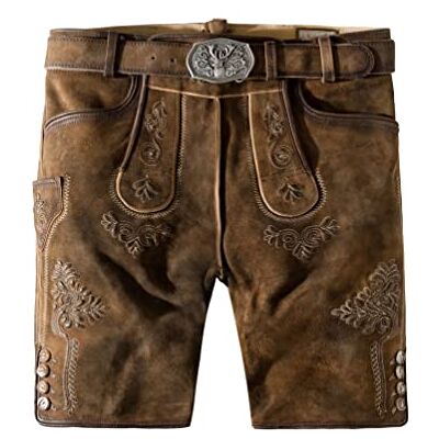 BERTL STEIN NAT-48 Stockerpoint Bertl męskie spodnie skórzane, Kamień splot, naturalny, 48 BERTL STEIN NAT-48 Stockerpoint Bertl męskie spodnie skórzane, Kamień splot, naturalny, 48