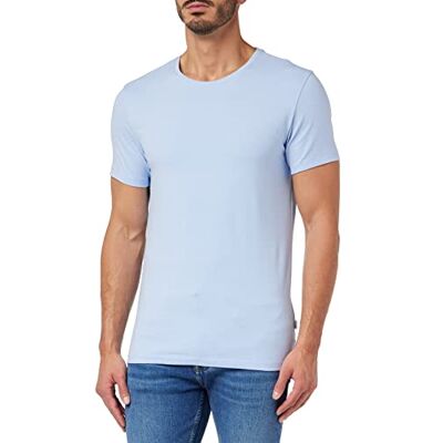 20503063 CASUAL FRIDAY Męski T-shirt David Crew Neck 154030/Chambray Blue, 3XL, 154030 / Chambray Blue, 3XL 20503063 CASUAL FRIDAY Męski T-shirt David Crew Neck 154030/Chambray Blue, 3XL, 154030 / Chambray Blue, 3XL