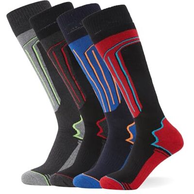 4-Pack Ski-10 FM London Skarpety termiczne dla mężczyzn i kobiet (zestaw 4 szt.) – ergonomiczne dopasowanie zapewnia maksymalny komfort podczas aktywności – oddychające skarpety termiczne dostępne w wielu kolorach, 4-Pack Ski-10 FM London Skarpety termiczne dla mężczyzn i kobiet (zestaw 4 szt.) – ergonomiczne dopasowanie zapewnia maksymalny komfort podczas aktywności – oddychające skarpety termiczne dostępne w wielu kolorach,