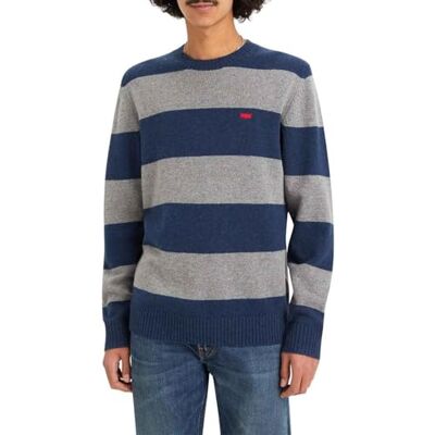 A4320 Levi's Oryginalna bluza męska Housemark, Calloway Stripe Sargasso Sea, S A4320 Levi's Oryginalna bluza męska Housemark, Calloway Stripe Sargasso Sea, S