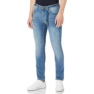 20711933 Blend Męskie Spodnie Jeansy Jet Multiflex, 200293_Denim vintage blue, 3130 20711933 Blend Męskie Spodnie Jeansy Jet Multiflex, 200293_Denim vintage blue, 3130