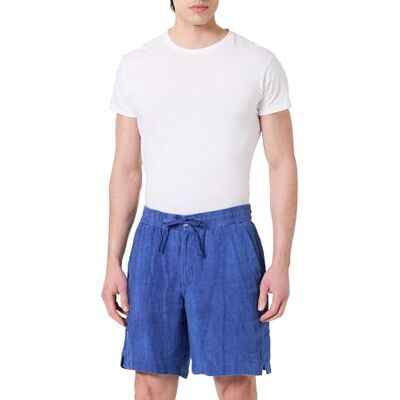 205520 GANT REL LINEN szorty Resort, Rich Blue, 31W 205520 GANT REL LINEN szorty Resort, Rich Blue, 31W